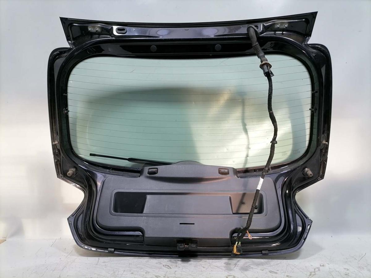 Seat Ibiza 6J original Heckklappe mit Scheibe LC9Z Black Magic Perl Rohbau BJ09